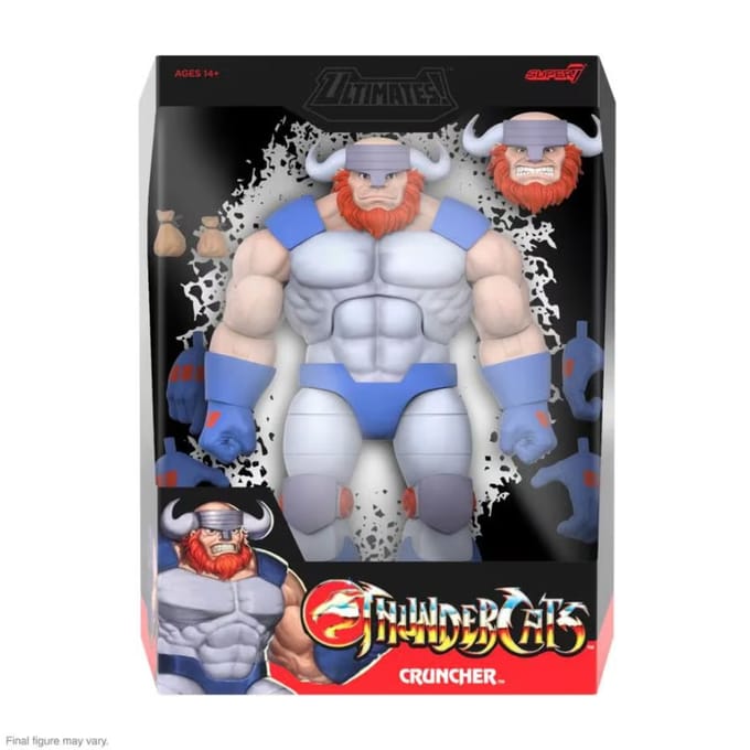 Super7 Thundercats Ultimates Action Figure Cruncher Wave 12 18 cm Action Figuur