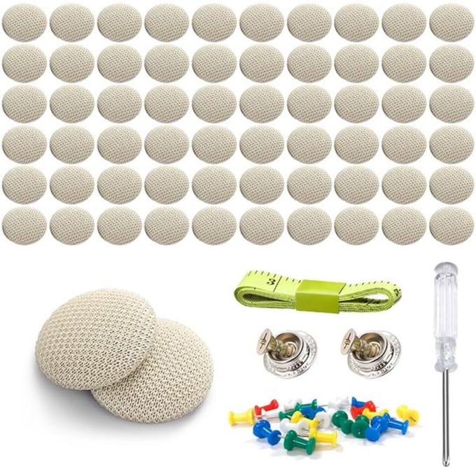 Dailygoods- Dakhemelreparatieset 60 stuks - Autodak vervangende gesp