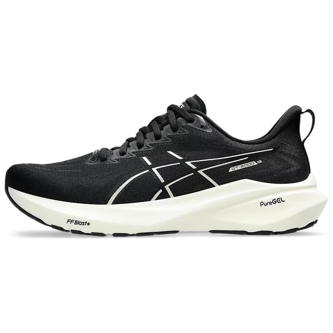 ASICS GT 2000 13 Noir Blanc Baskets Homme 1011B861-003 47 black