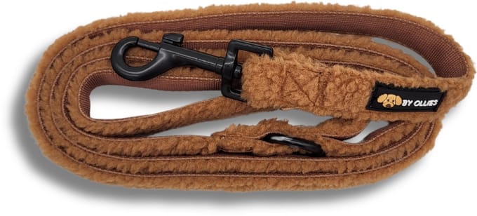 By Ollies Hondenriem teddy Caramel - Maat M (2x152cm)