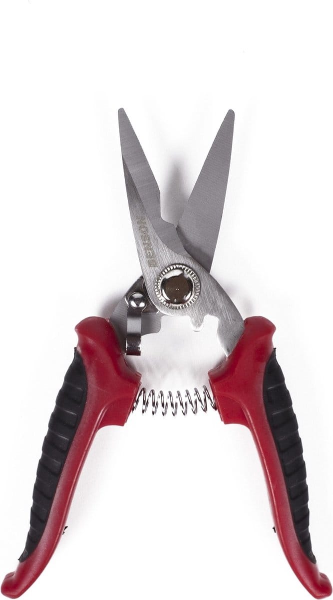 Benson Allesknipper - Multifunctioneel - Ergonomisch - Antislip - 180 mm - Rood
