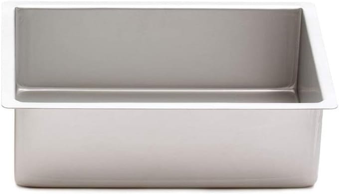 Professionele Rechthoekige Bakvorm 30x40x10 cm - Geanodiseerd Aluminium