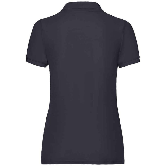 Fruit of the Loom Dames/dames Dame Fit Piqué Polo Shirt (Deep Navy)