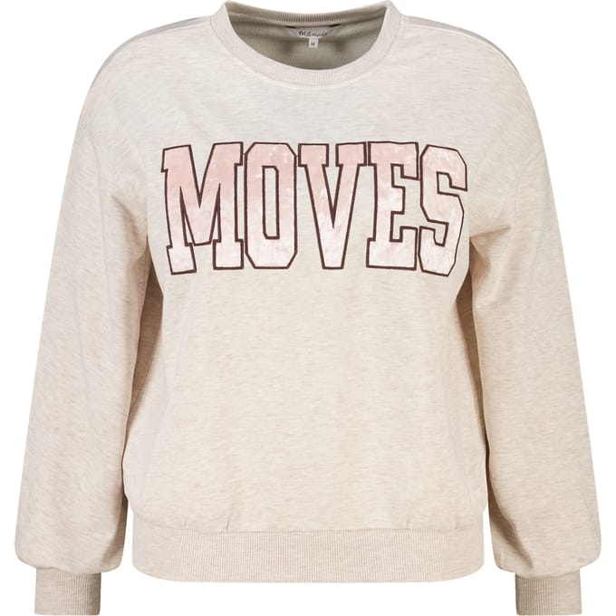 MS Mode Trui Sweater met artwork