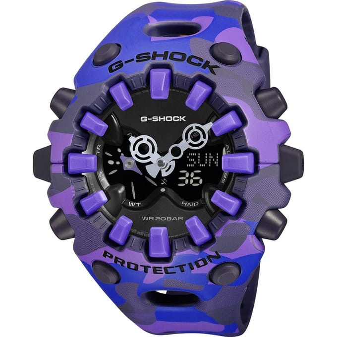 G-Shock Classic Style GA-V01CMG-6AER Big Case Bold Camo Horloge