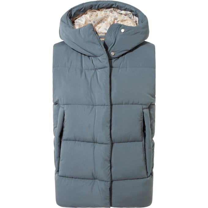 Craghoppers Dames Eilish gewatteerd mouwloos vest (Winterhemel)