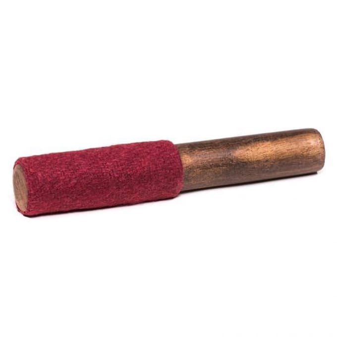 Aanstrijkhout klein met vilt - 13 cm - 55 g - M