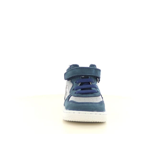 Shoesme blauw-grijs basket sneakertje