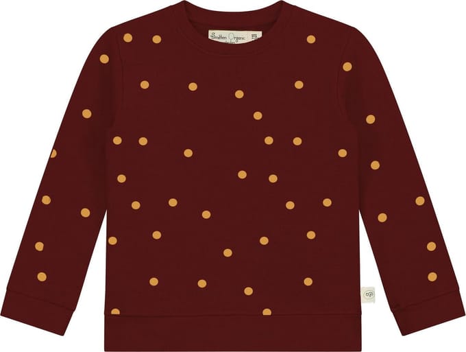 Smitten Organic Camping Sky All Over Print Pullover Long Sleeve