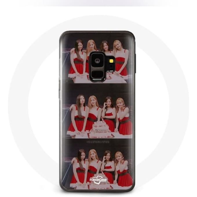 Coque pour Samsung Galaxy S9 BLACKPINK Cadeau de Noël Chanson Last Christmas