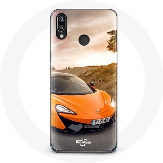 Coque - McLaren - Huawei P20 Lite - Souple - Orange - Sportif orange
