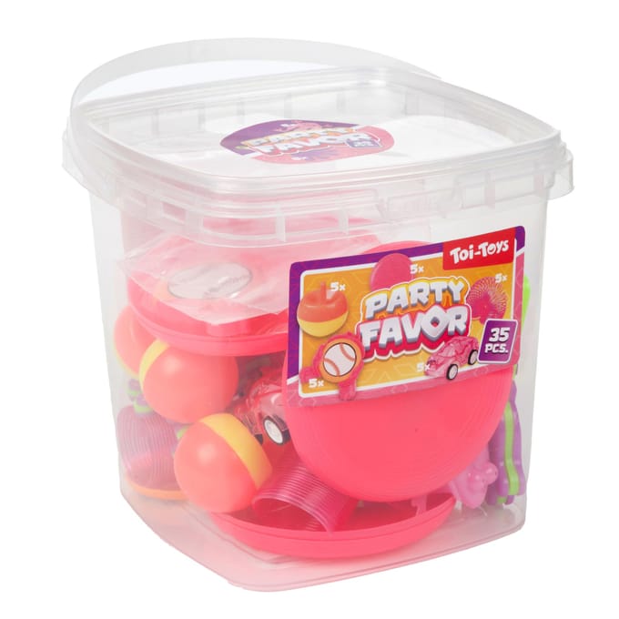 Toi-Toys Uitdeel Speelgoed in Emmer 35-delig Assorti