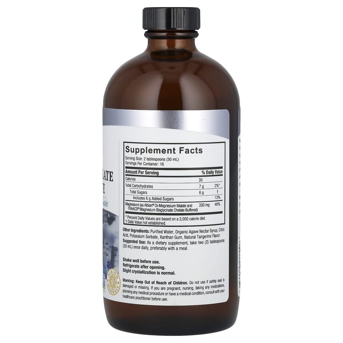 Nature's Answer, Vloeibaar Magnesiummalaat & Glycinaat, 480 ml (16 fl oz)