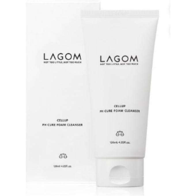 Lagom Cellup pH Cure Nettoyant Moussant 120ml white