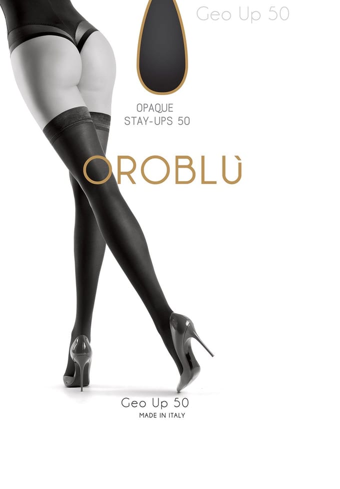 Oroblu Bas Chic Up Kousen Denier 50 - Moka - Maat S
