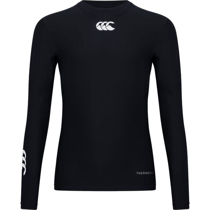 Canterbury Dames/Dames Thermoreg Top met lange mouwen (Zwart)