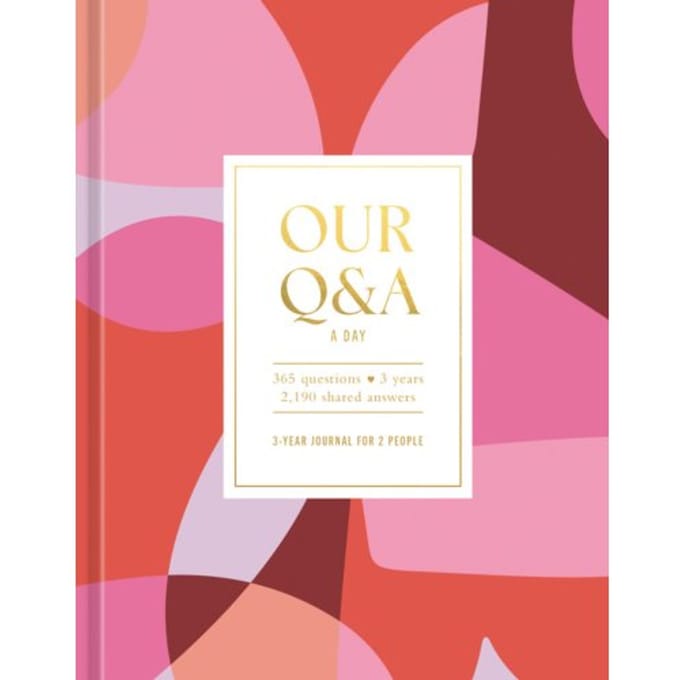 Our Q&A A Day (Hearts): 3-Year Journal For 2 People - Q&A A Day - Potter Gift