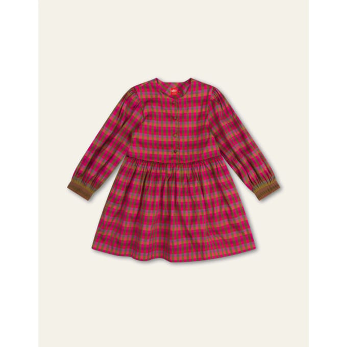 Oilily Duchess Jurk- maat152/12yr Groen Moss