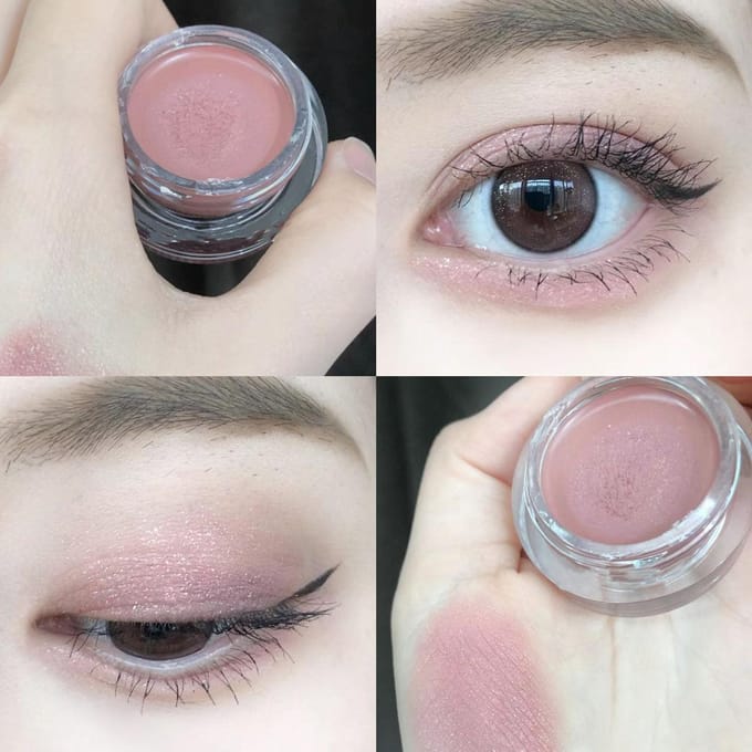 Monochrome oogschaduwcrème Oogconcealer Basisoogmake-up Matte oogschaduw Primer Langdurige waterdichte cosmetica gray