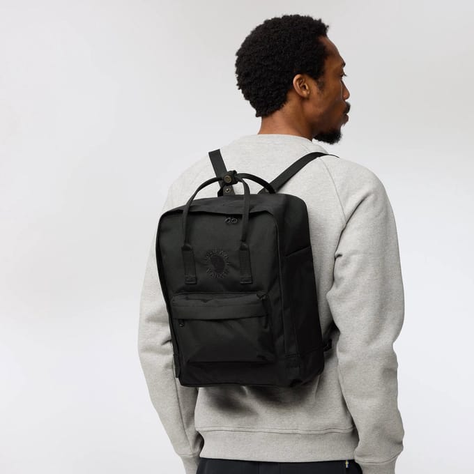 Fjällräven Re-Kånken Unisex Rugzak - Dark Olive