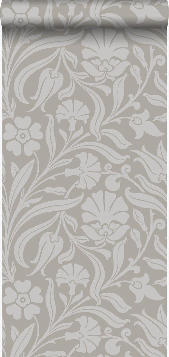 Origin Wallcoverings behang bloemen paars - 53 cm x 10.05 m - 346637