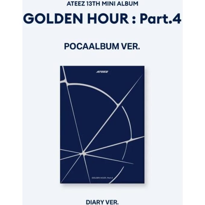 ATEEZ - [GOUDEN UUR : DEEL.4] 13e Mini Album POCAALBUM Ver.DIARY