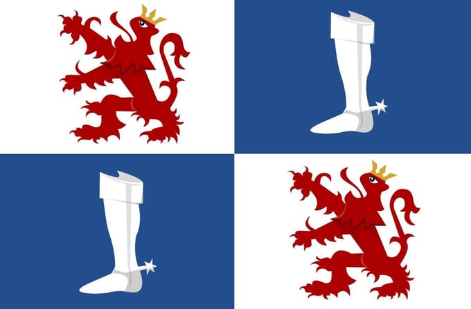 Vlag Linter 100x150cm