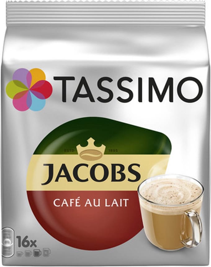 Tassimo - Jacobs Cafe au Lait - 5x 16 T-Discs
