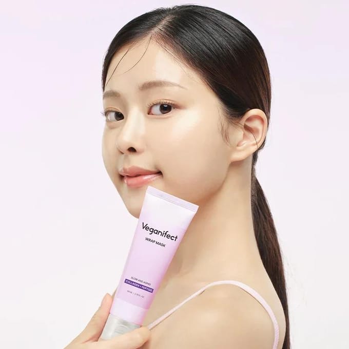 [Veganifect] Langzaam en verouderend collageen wrapmasker 80ml white