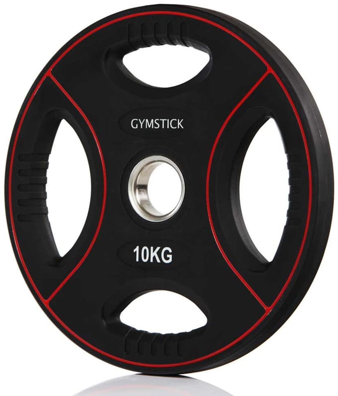 Gymstick Pro Pu 10kg Gewichts Schijf Zwart 10 kg