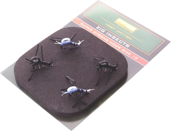 PB Products - Zig Insects - 4 stuks - Zwart / Wit