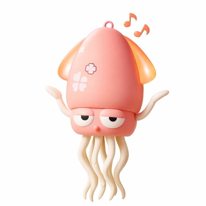 Dansende Octopus Speelgoed – Kruipend + Bewegingssensor – Muziek & Licht – USB-oplaadbaar – 3+ – EasyMart