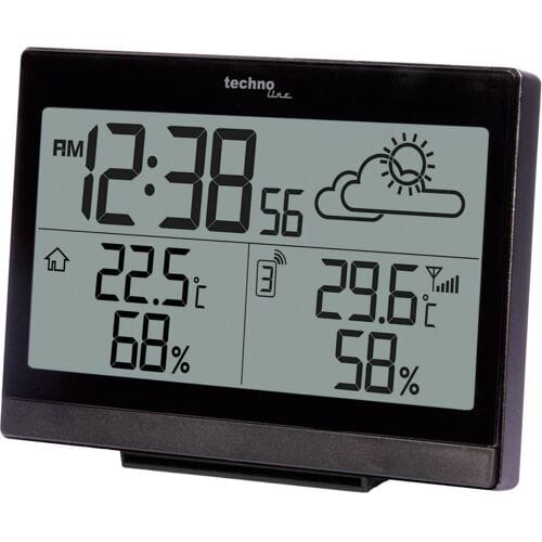 Technoline Weerstation WS 9252 Radiogestuurd Met thermometer en hygrometer 140 x 100 x 47mm
