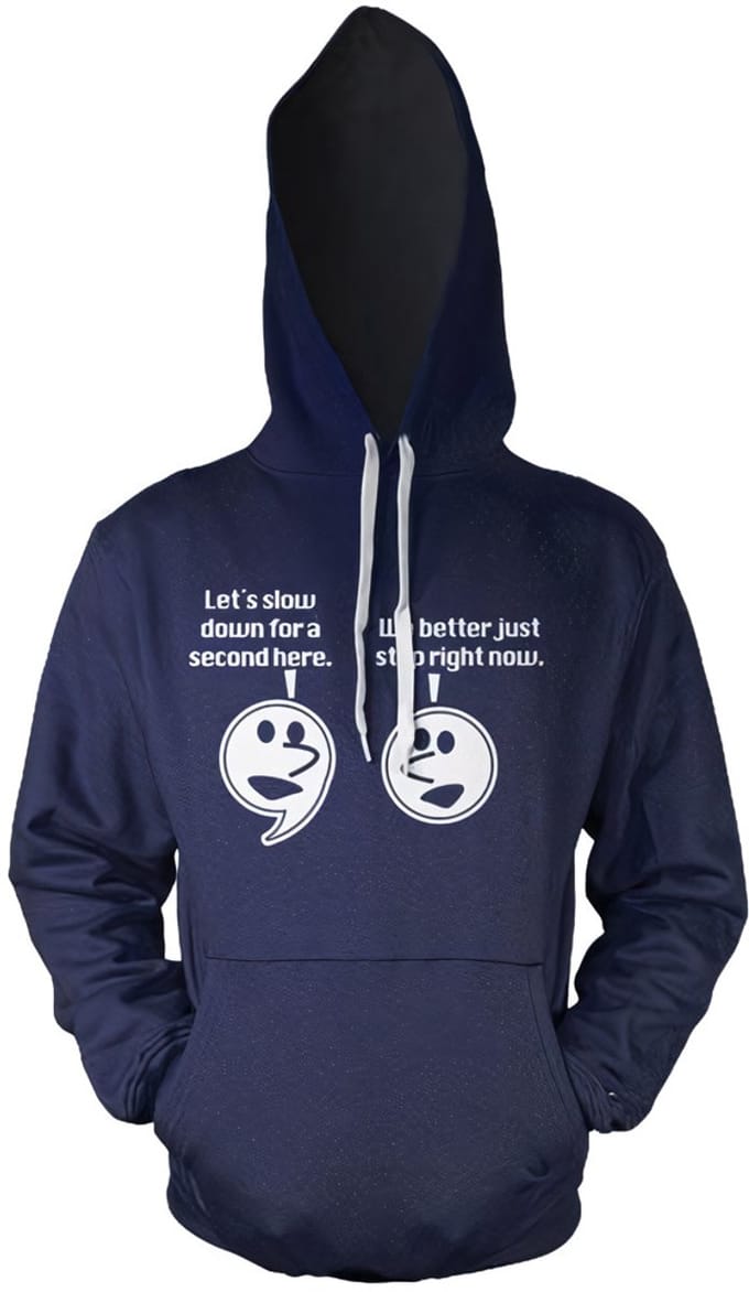 Hybris Let's Slow Down For A Second-hoodie SH-3-15627-H34-6