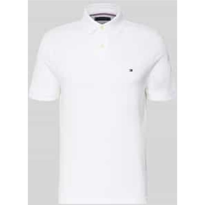 Slim fit poloshirt van piqué