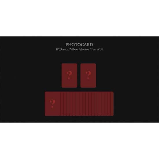 EXID 10-jarig jubileum single 'X' black