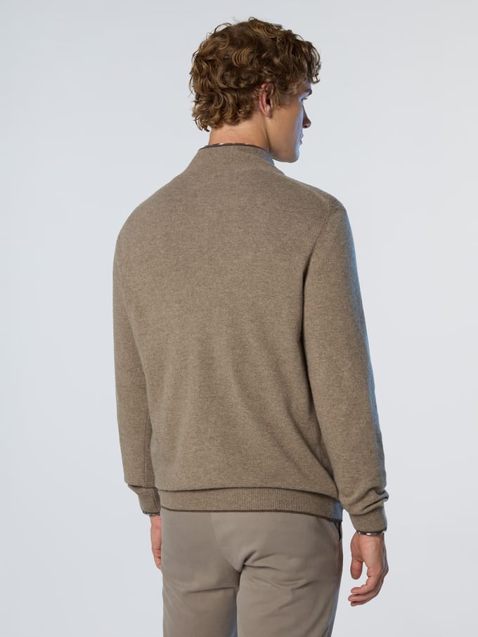 North Sails Knit Half Zip Sweater Heren - Maat S