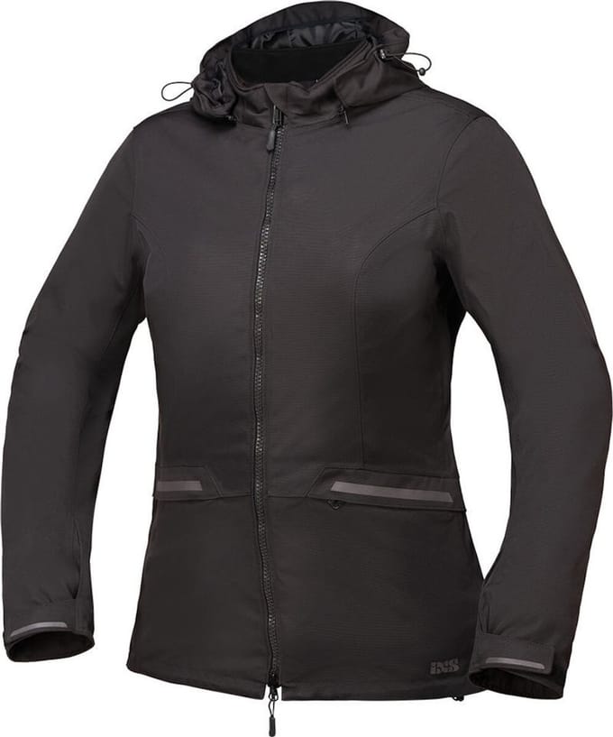 IXS Elora-ST-Plus Dames Zwart Textiele Motorjas - Jas
