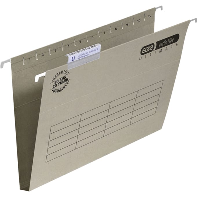 Hangmap Elba Verticfile Ultimate folio 30mm grijs