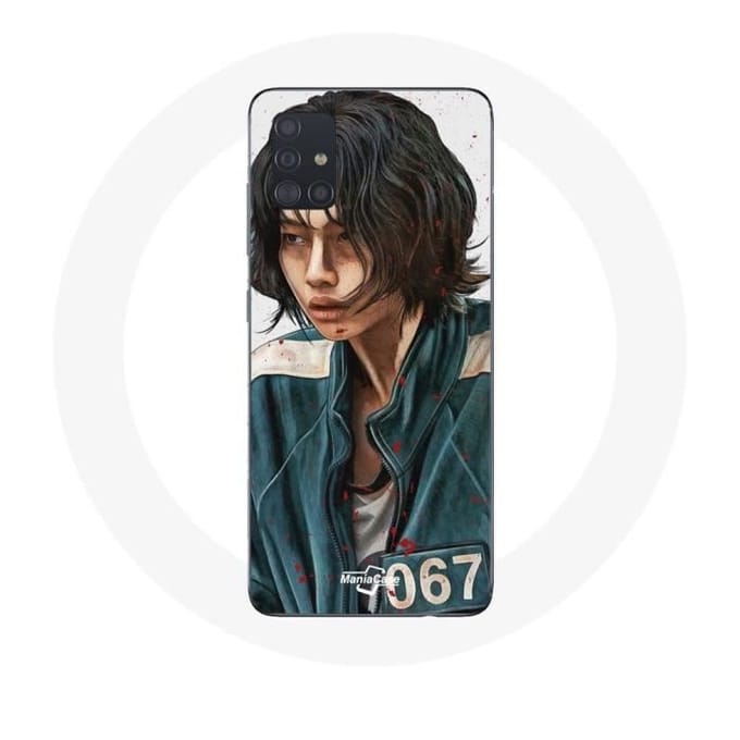 Coque - Samsung - Galaxy A51 - Souple - Blanc - Squid Game Kang Sae Byeok 067