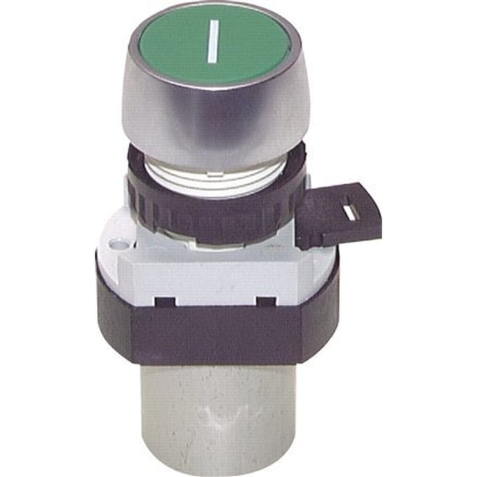 3/2 M5 Knopbediend Ventiel Groen 0-12bar/0-168psi 22.5mm Airtec