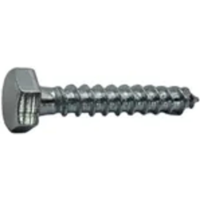 Sencys Houtdraadbout M7x40mm Per 5 Gegalvaniseerd