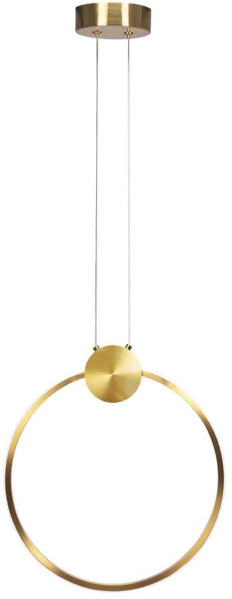 Toolight App1394-Cp Hanglamp Geborsteld Goud 31X2,7X33Cm