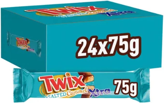 Twix Salted Caramel Xtra 24 x 75 gr