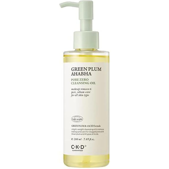[CKD] Green Plum AHA BHA Pore Zero Cleansing Oil 200ml beige