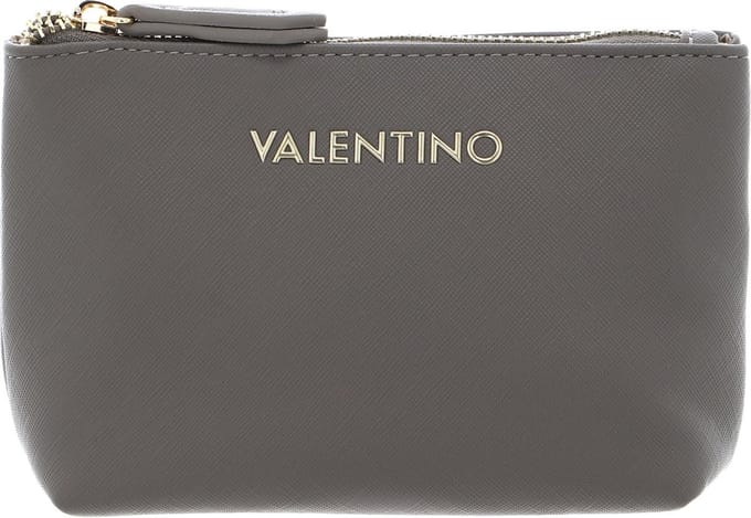VALENTINO Toilettas Zero Re Soft Cosmetic Case Grigio Grijs