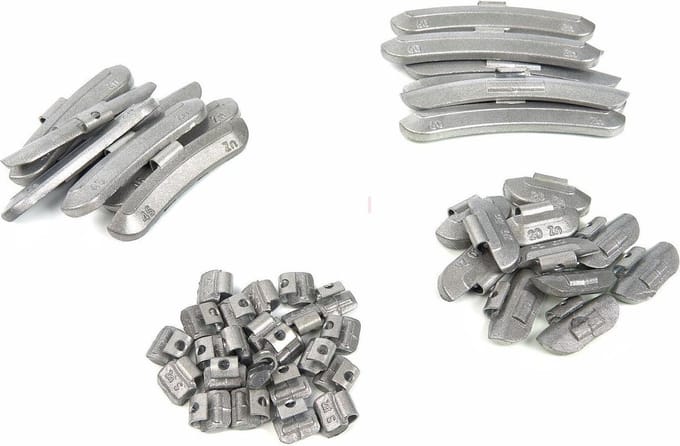 HBM 50 Delig 12 x 5 Gram Balanceer Plakgewicht, Wielgewicht