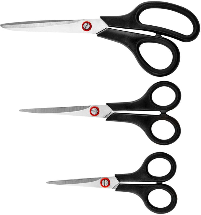 Grupa Topex - Schaar Set - Drie Maten - Ergonomische Handgreep - Duurzame Bladen