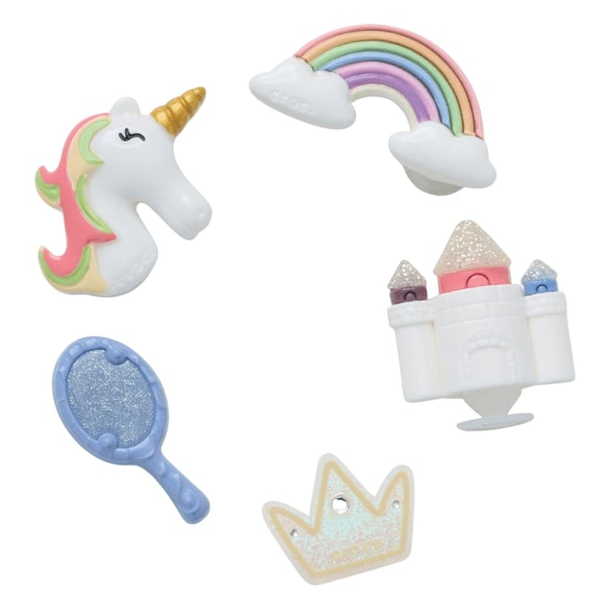 Crocs Pretty Princess Jibbitz (lot de 5)