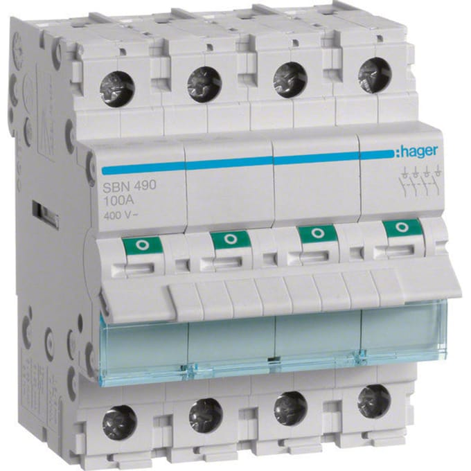 Hager SBN Inbouwschakelaar Modulair - SBN490 - E2SH7